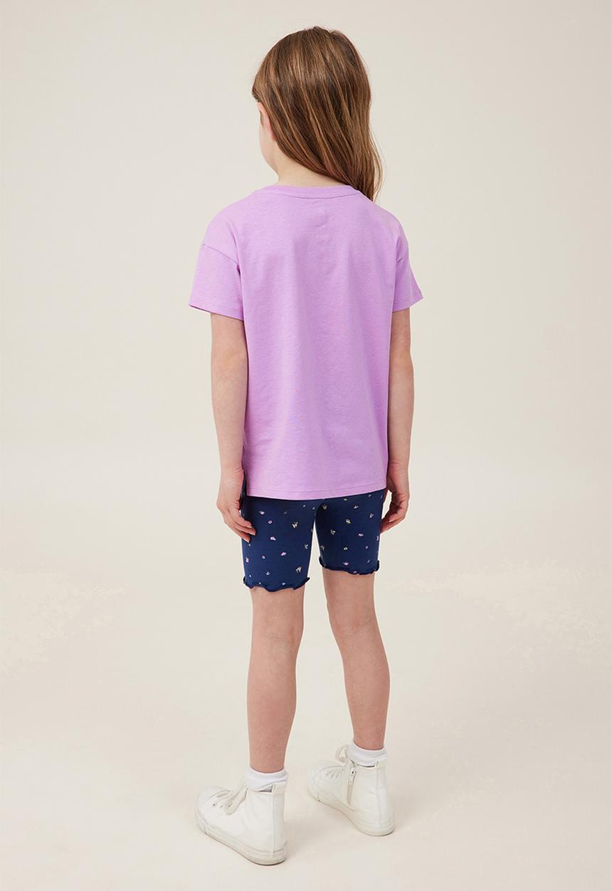 Cotton On - Hailey bike short - navy blazer/alice floral