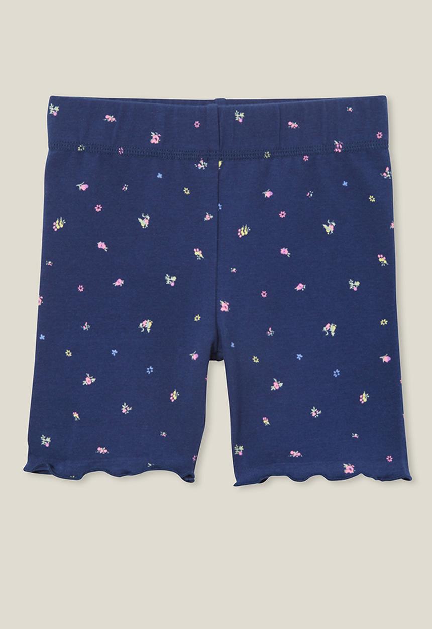 Cotton On - Hailey bike short - navy blazer/alice floral