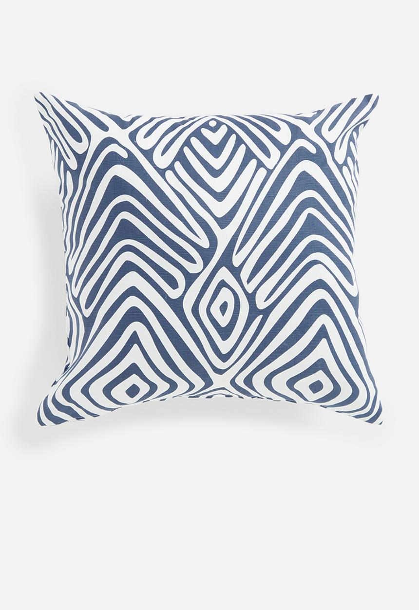 Sixth Floor - Makena cushion cover - blue