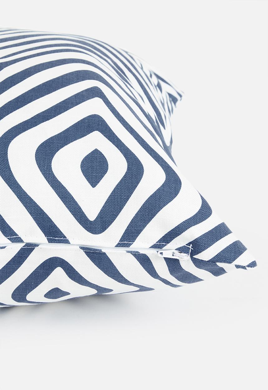 Sixth Floor - Makena cushion cover - blue