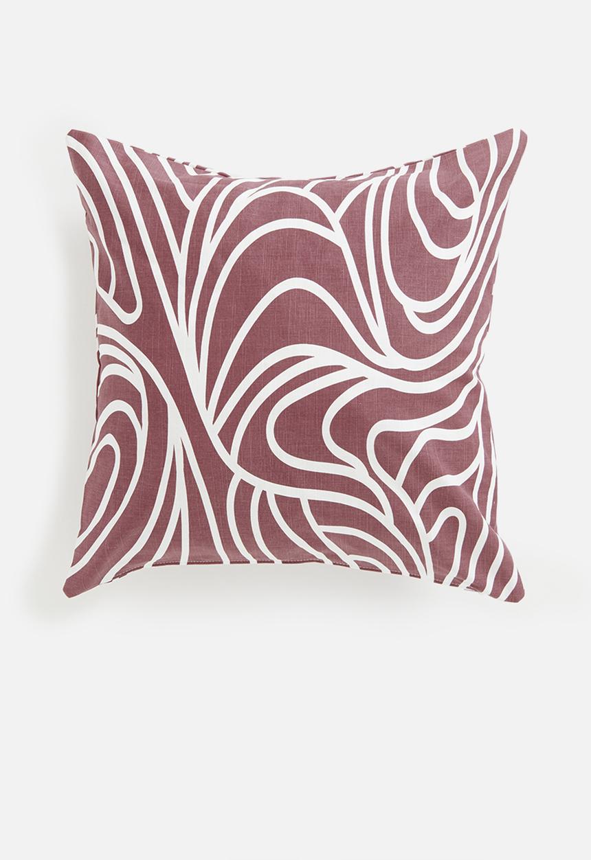 Sixth Floor - Nia cushion cover - mauve