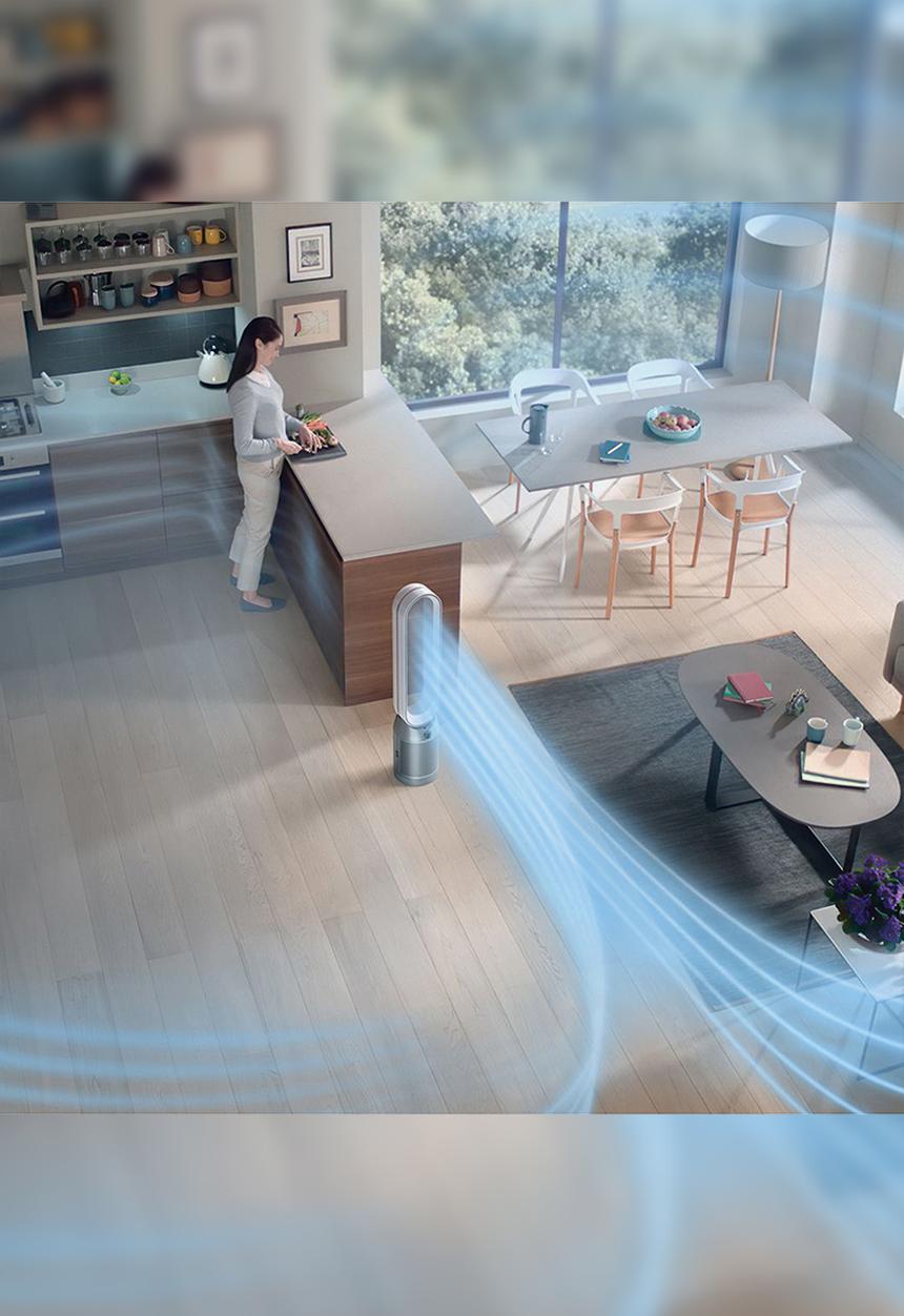 dyson - TP7A Purifier cool - white/nickel
