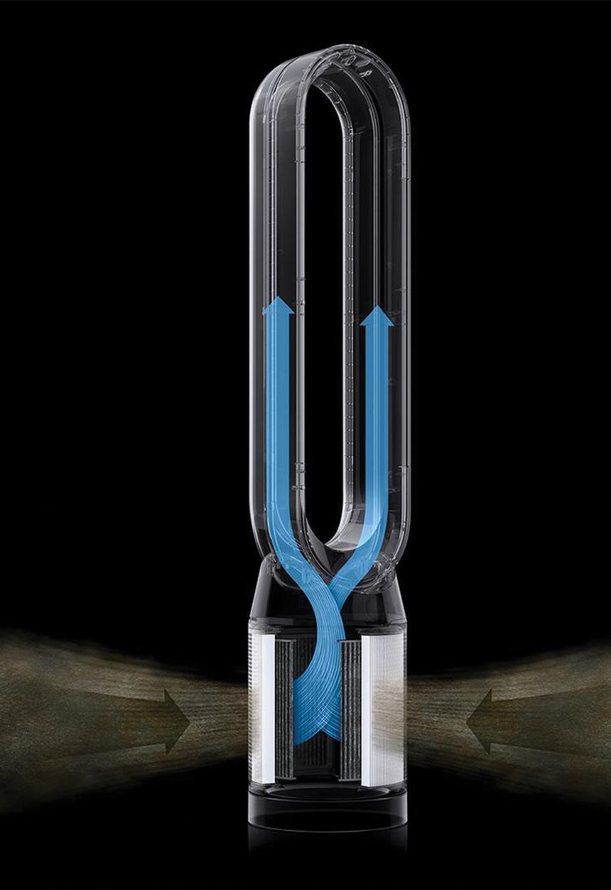 dyson - TP7A Purifier cool - white/nickel