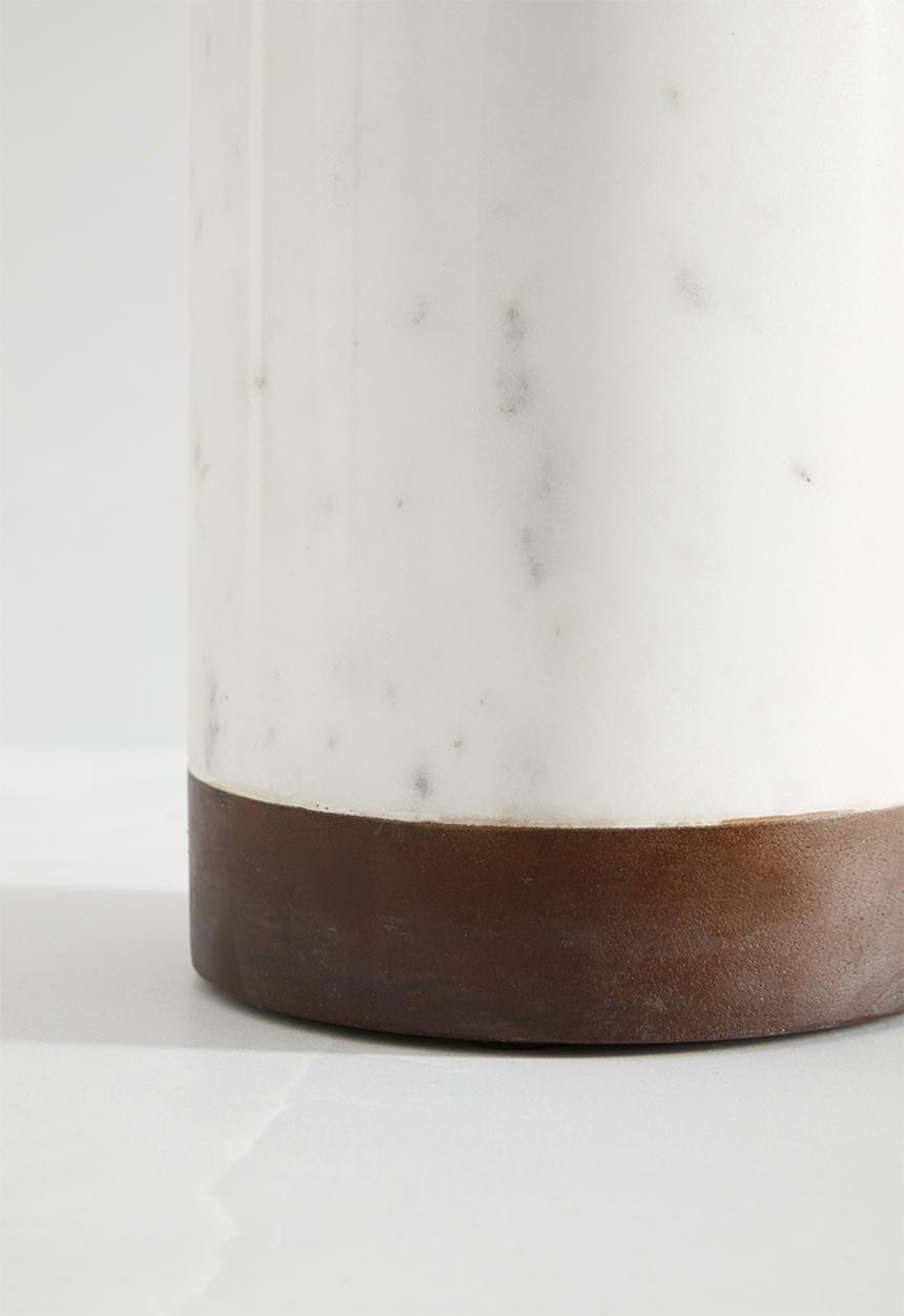 Sixth Floor - Crescent wine cooler - white