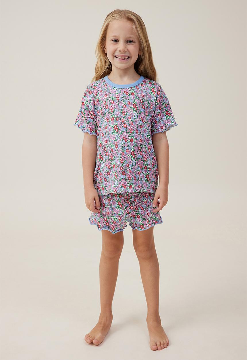 Cotton On - Dani short sleeve pyjama set - vanilla/libby floral