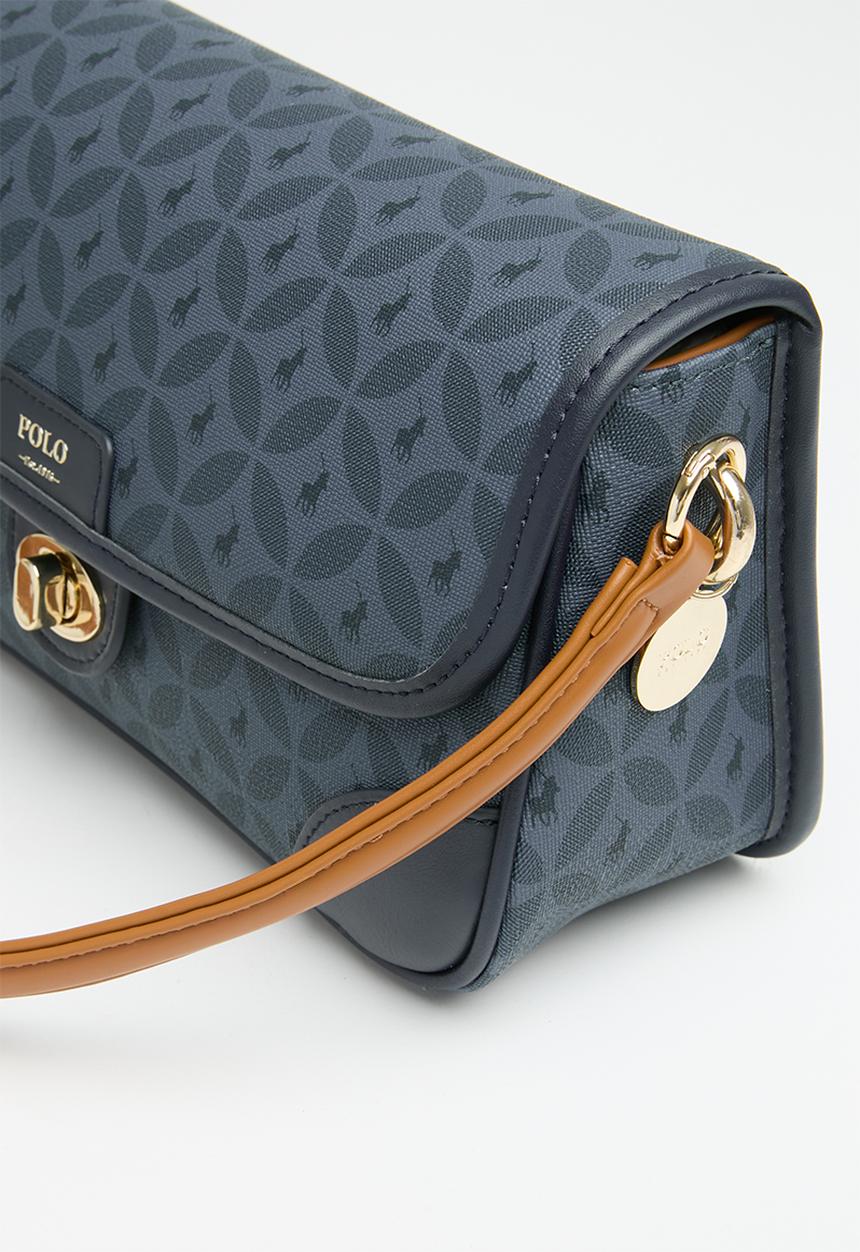 POLO - Flapover baguette - navy