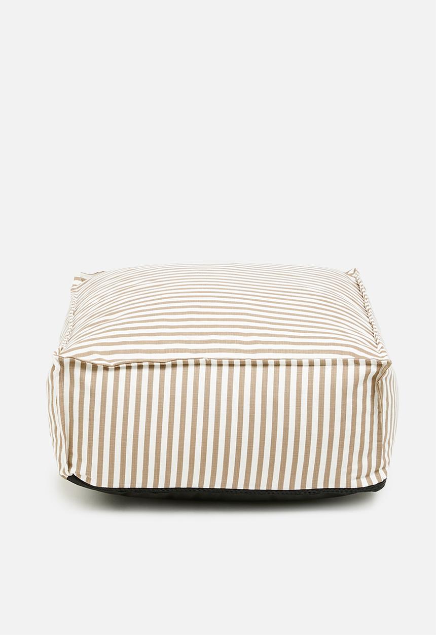 Sixth Floor - Haze patio floor cushion - natural