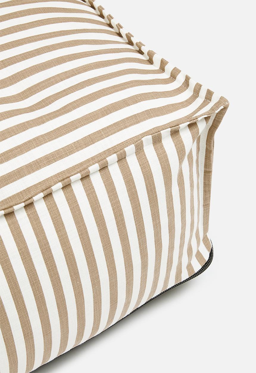 Sixth Floor - Haze patio floor cushion - natural