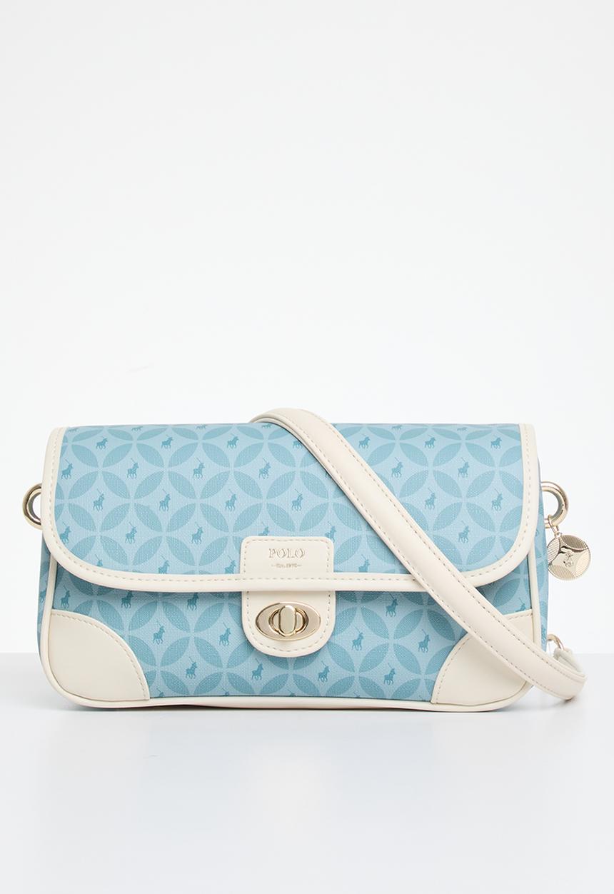 POLO - Flapover baguette - blue