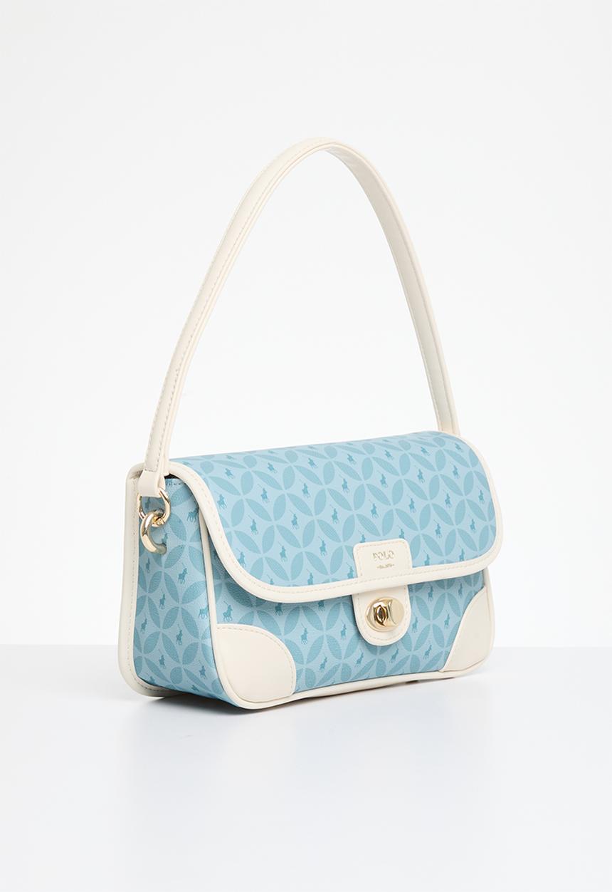 POLO - Flapover baguette - blue