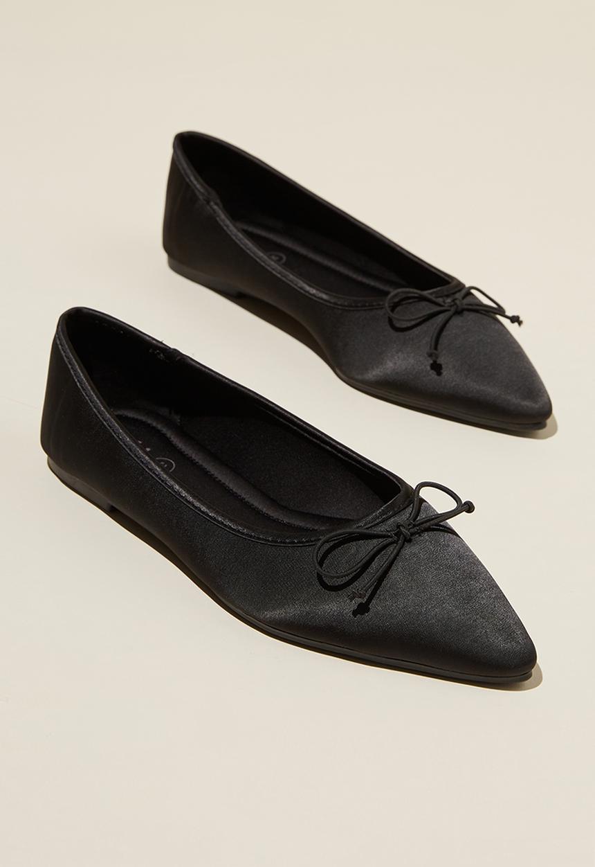 Cotton On - Prima ballerina - black satin