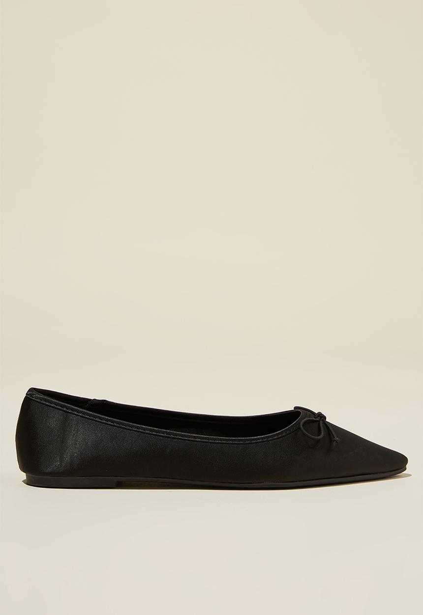 Cotton On - Prima ballerina - black satin