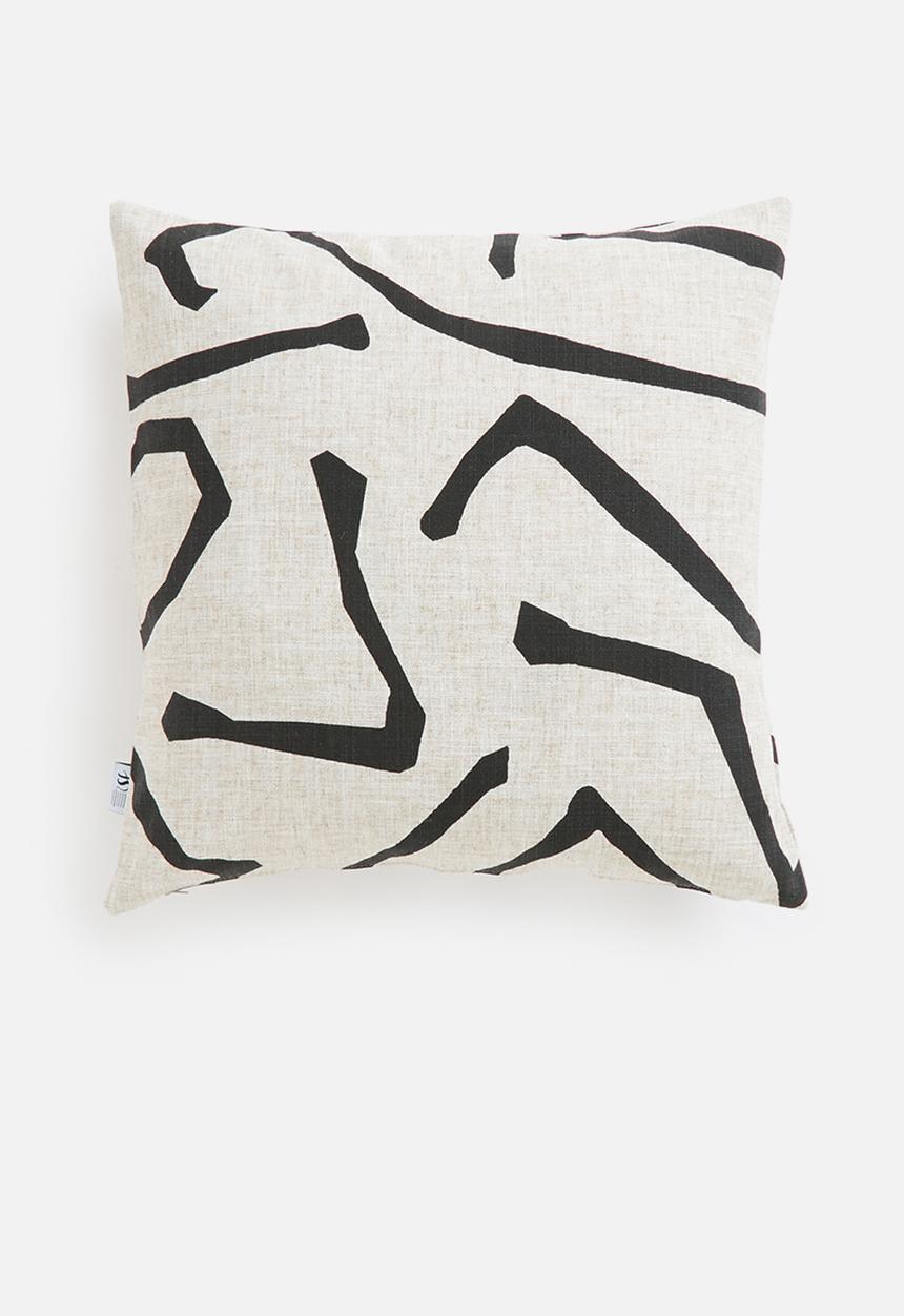 Sixth Floor - Auralight cushion cover - black