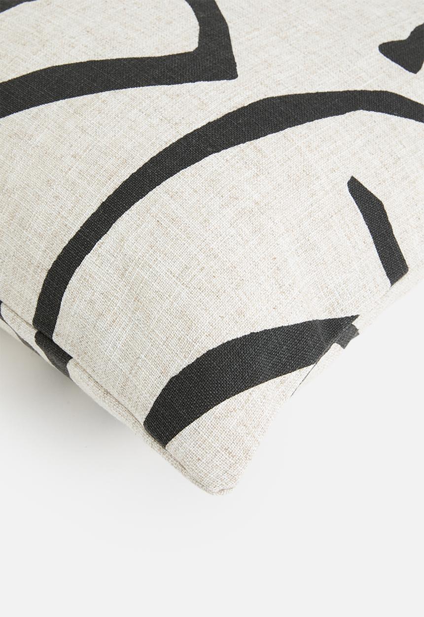 Sixth Floor - Auralight cushion cover - black