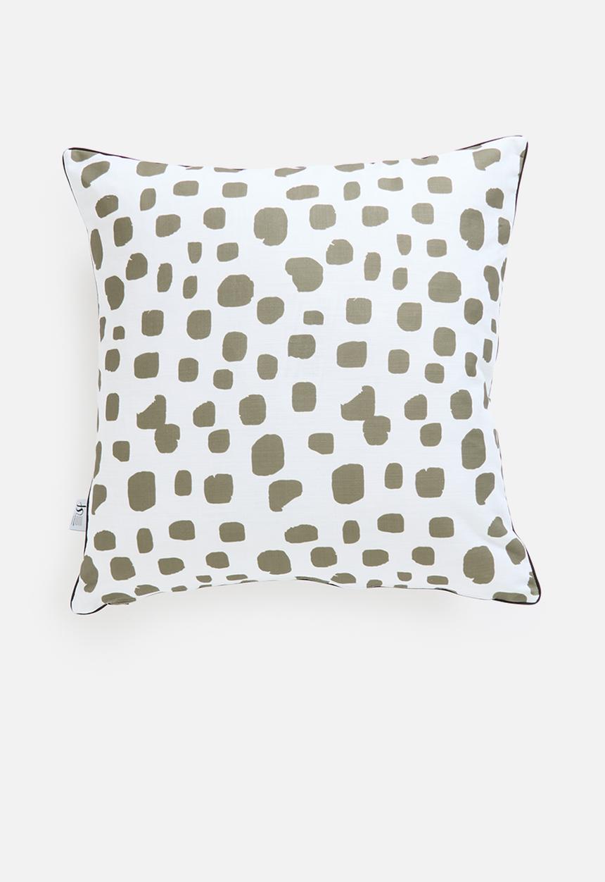 Sixth Floor - Raya cushion cover - olive