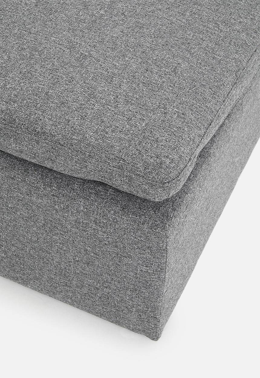 Sixth Floor - Halo modular ottoman - grey