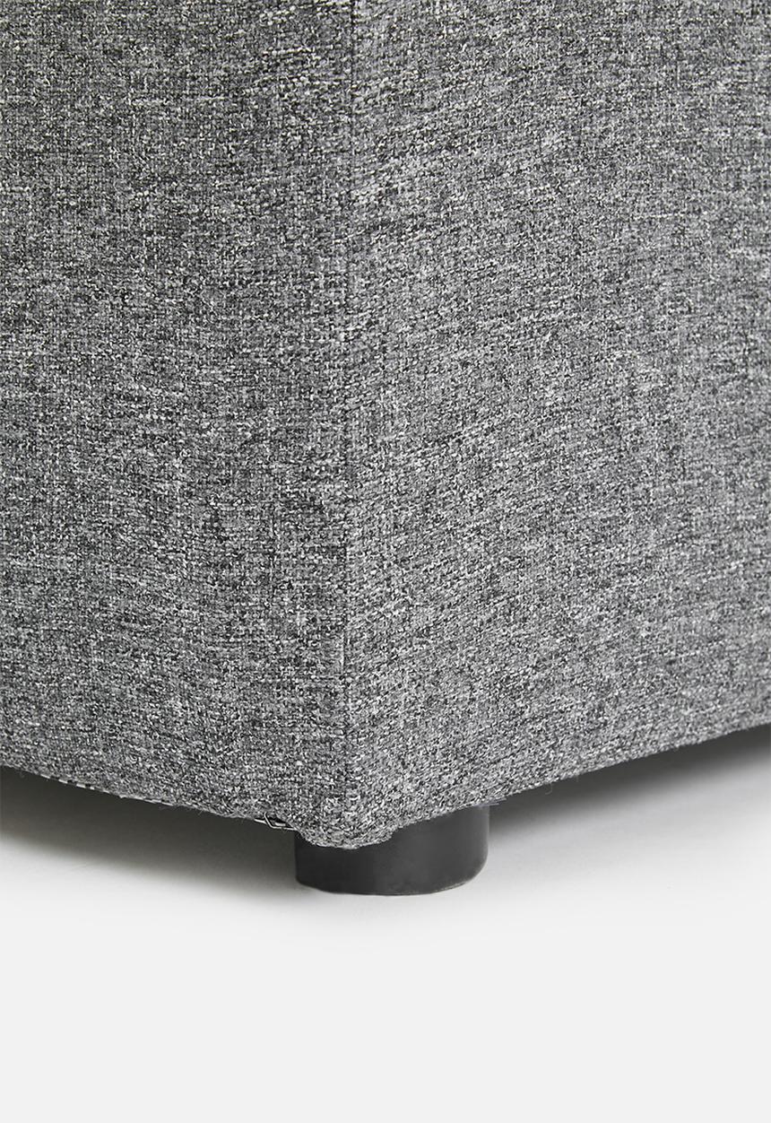 Sixth Floor - Halo modular ottoman - grey