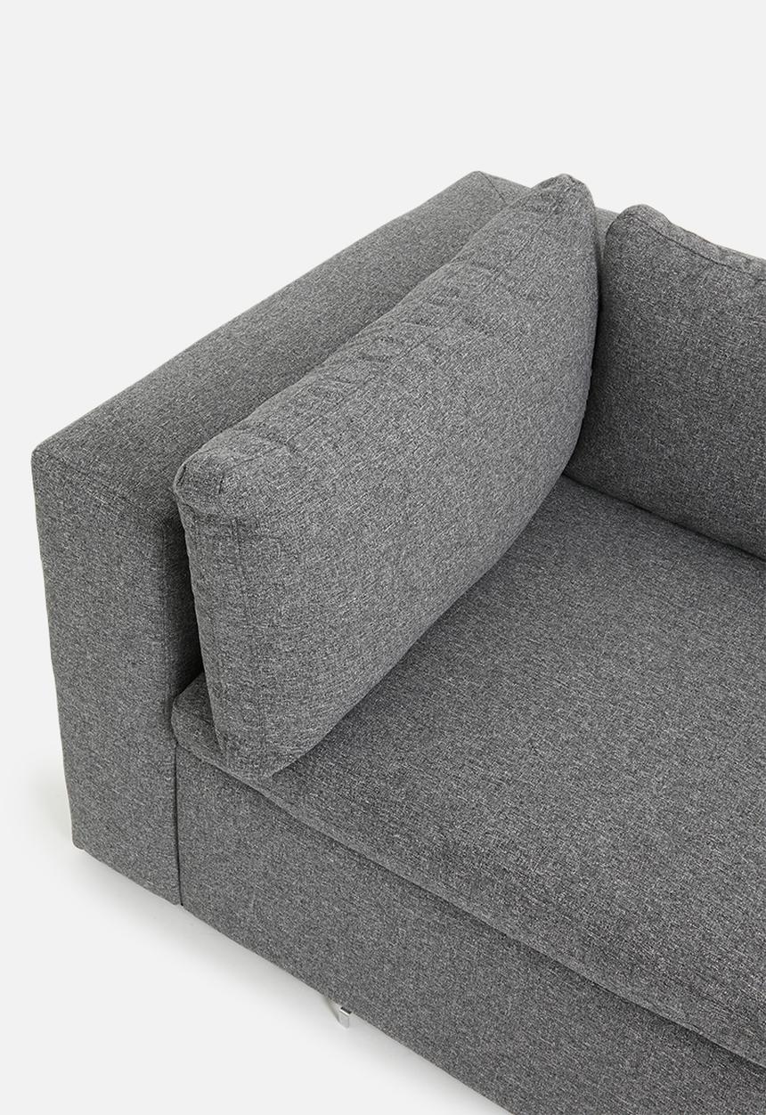 Sixth Floor - Halo modular corner wedge - grey