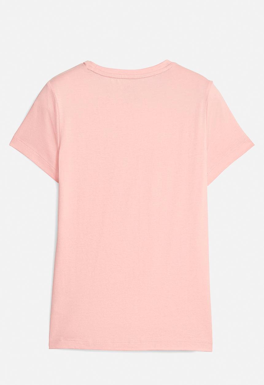 PUMA - Ess+ logo tee g - peach smoothie