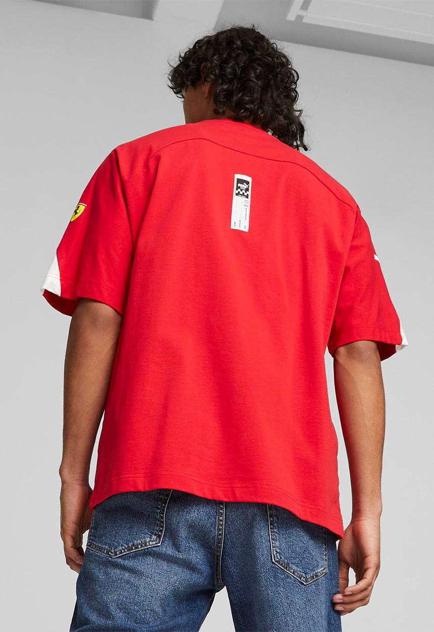 PUMA - Ferrari race statement tee - red