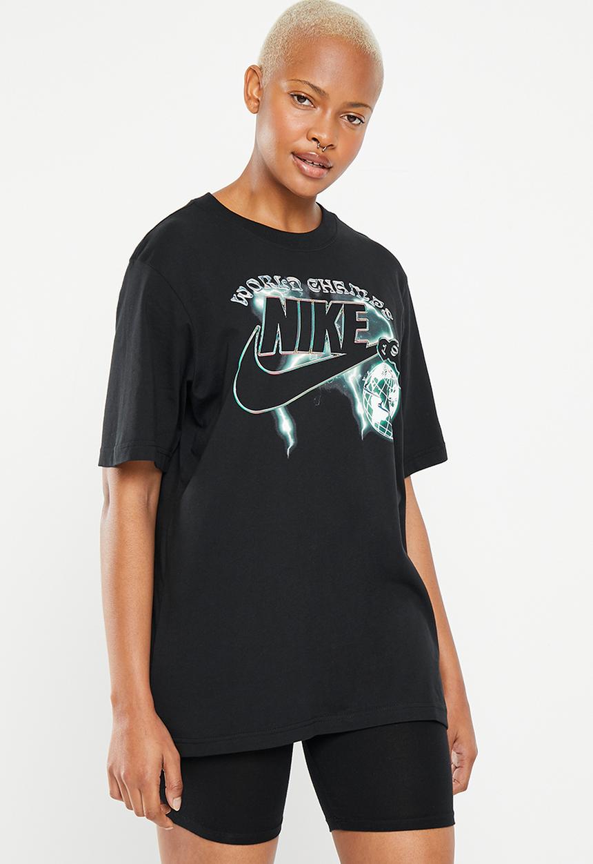 Nike - W nsw tee oc3 short sleeve bf - black