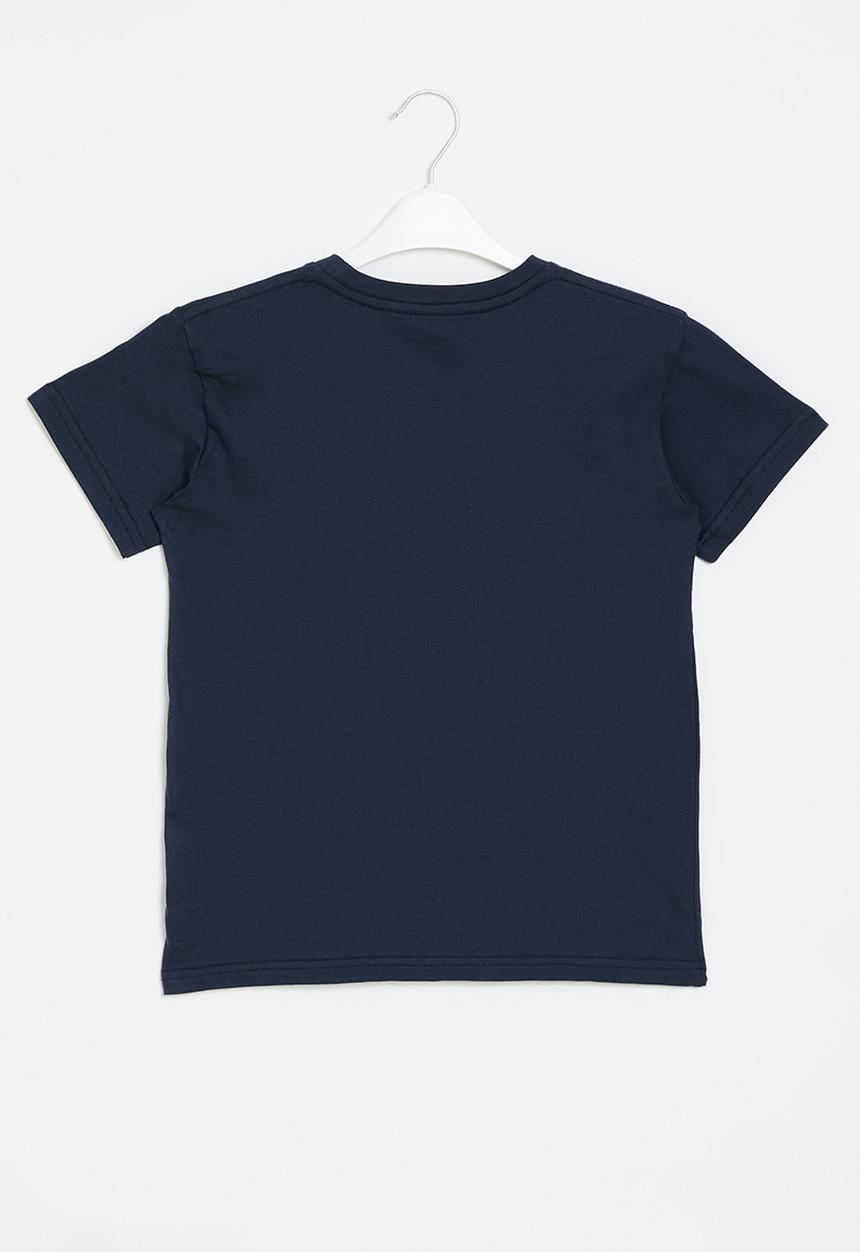 Quiksilver - Gradient line short sleeve pre-boy - navy blazer