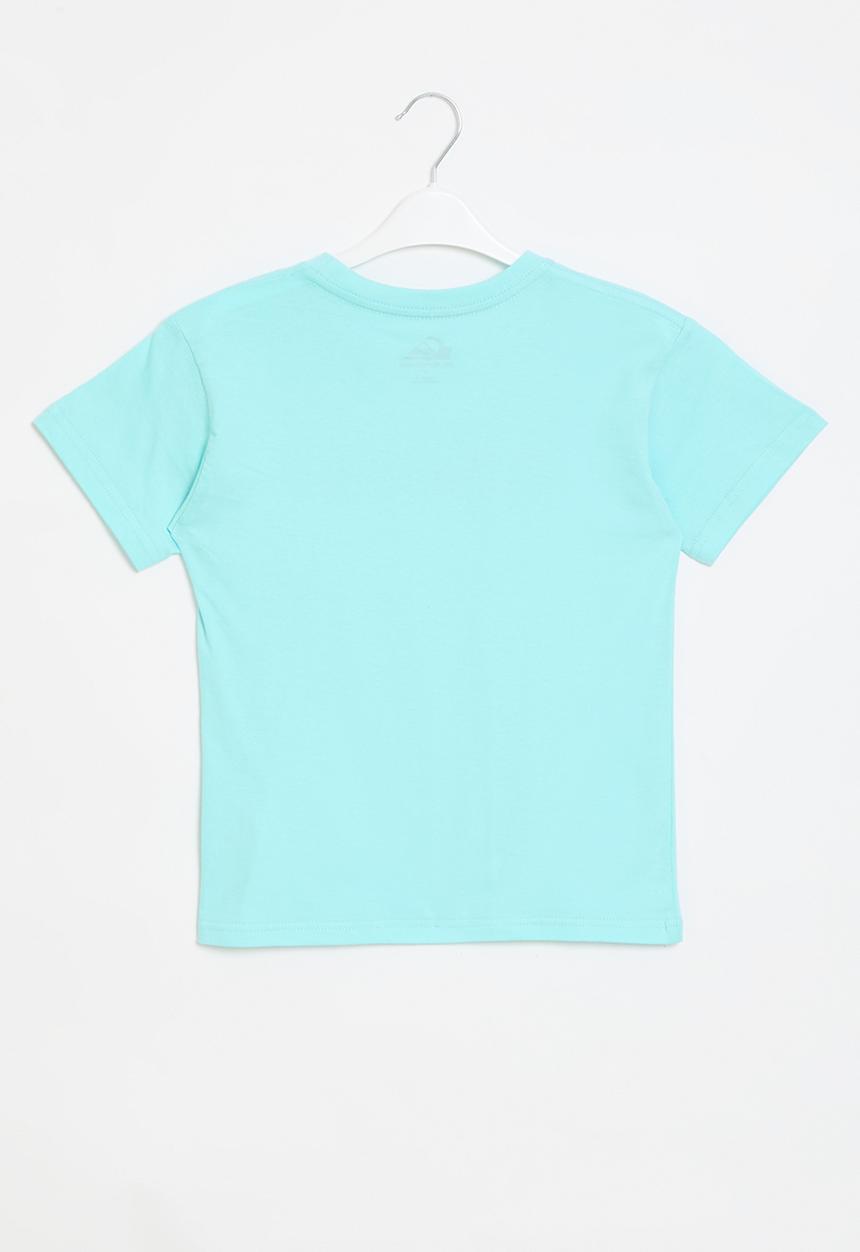 Quiksilver - Gradient line short sleeve pre-boy - pastel turquoise