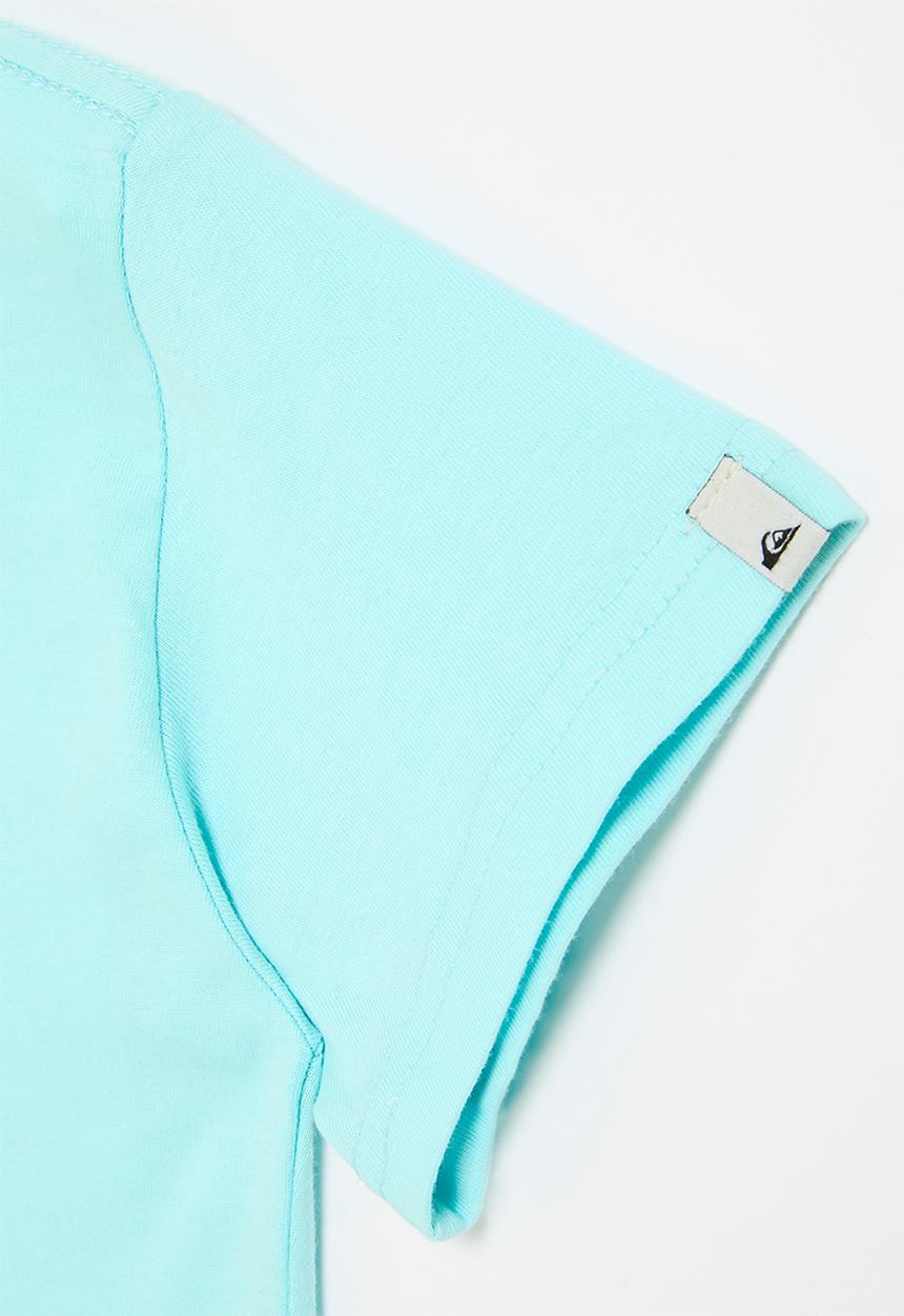 Quiksilver - Gradient line short sleeve pre-boy - pastel turquoise
