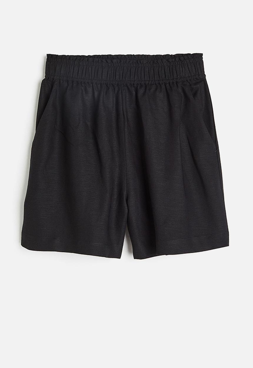 H&M - Pull-on shorts - black