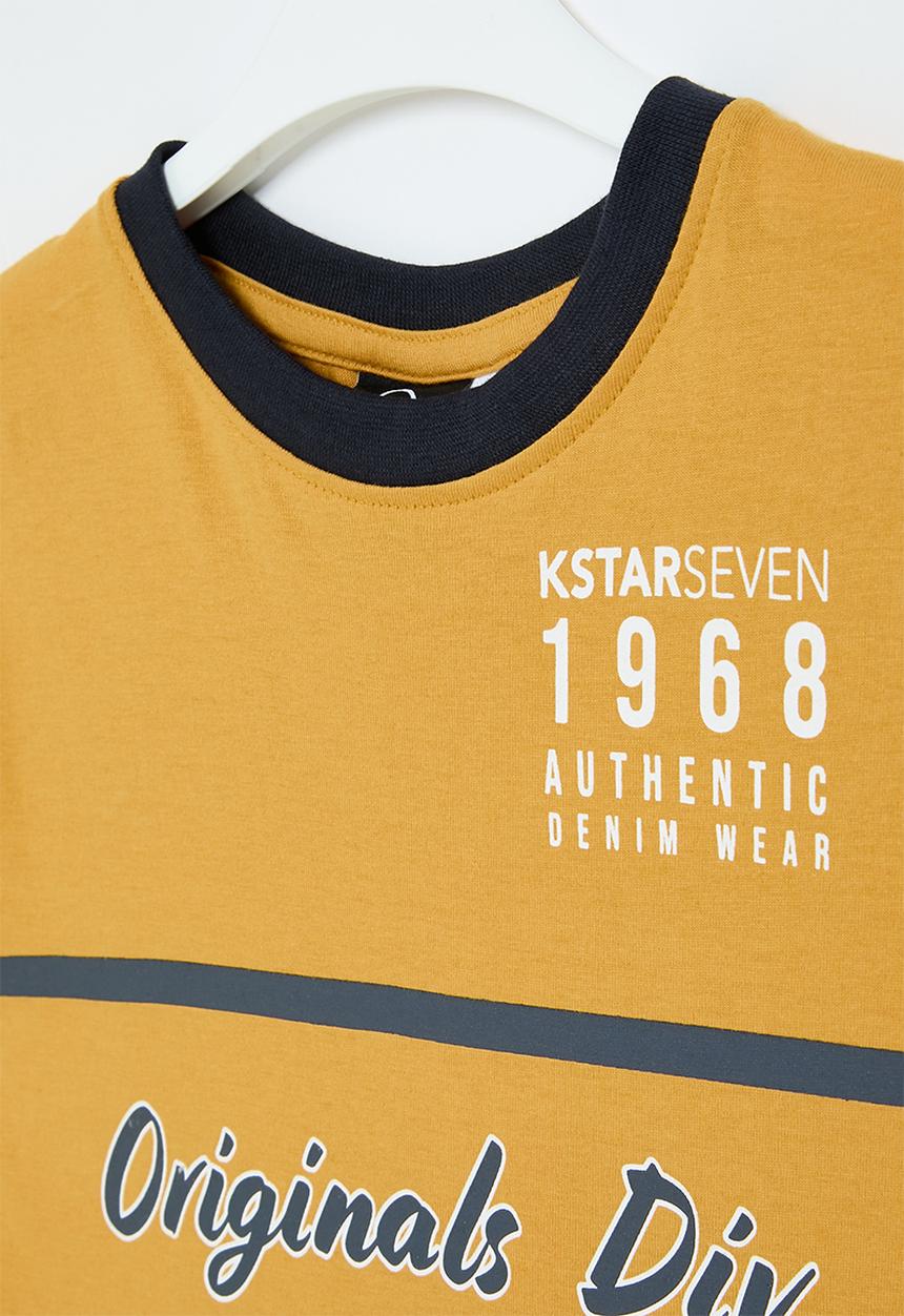 K-STAR 7 - Bambino boys - mustard