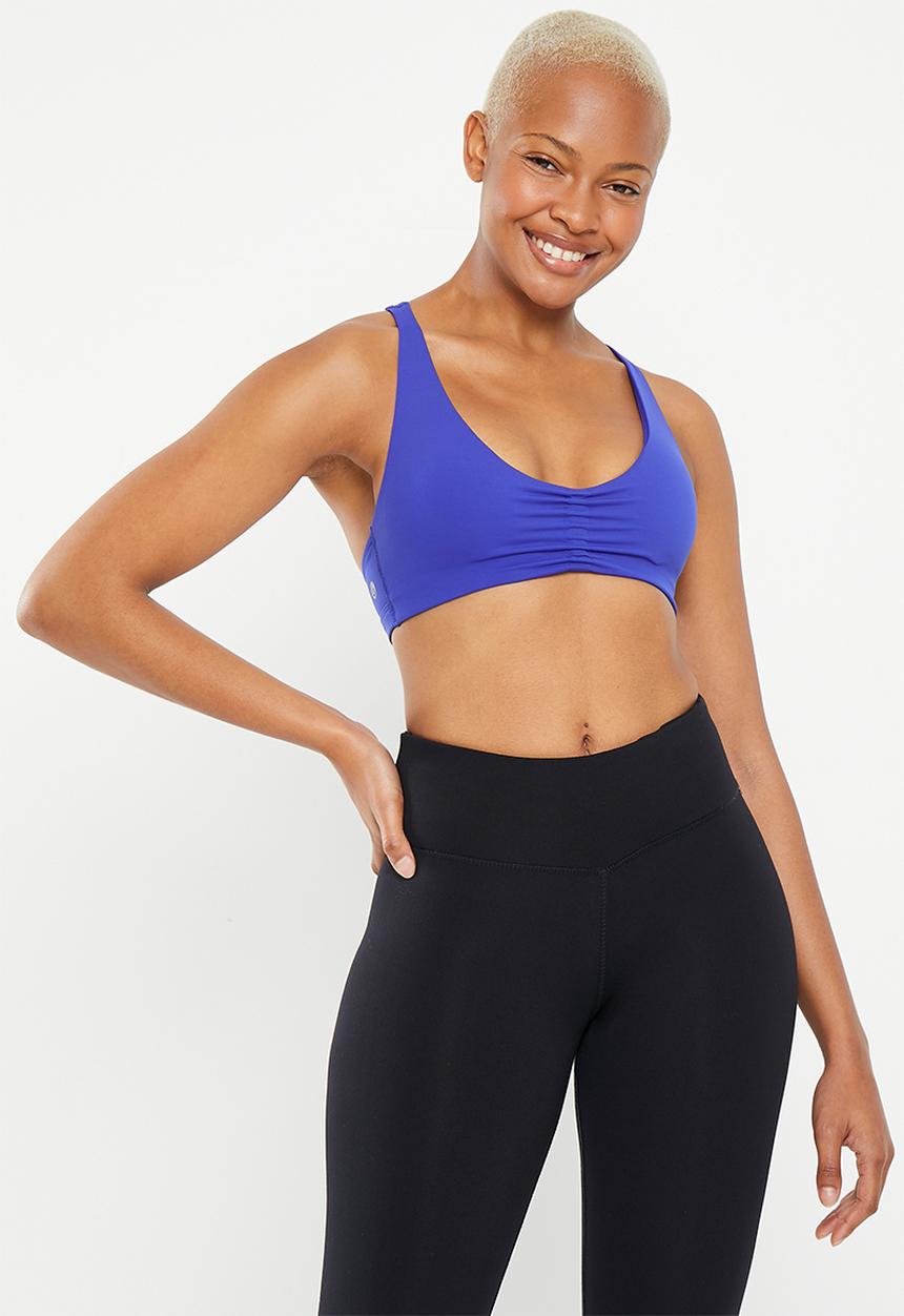 Cotton On - Ultra luxe strappy back crop - sodalite blue