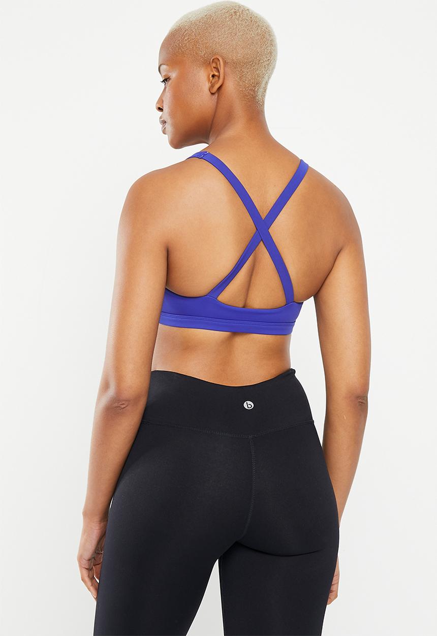 Cotton On - Ultra luxe strappy back crop - sodalite blue