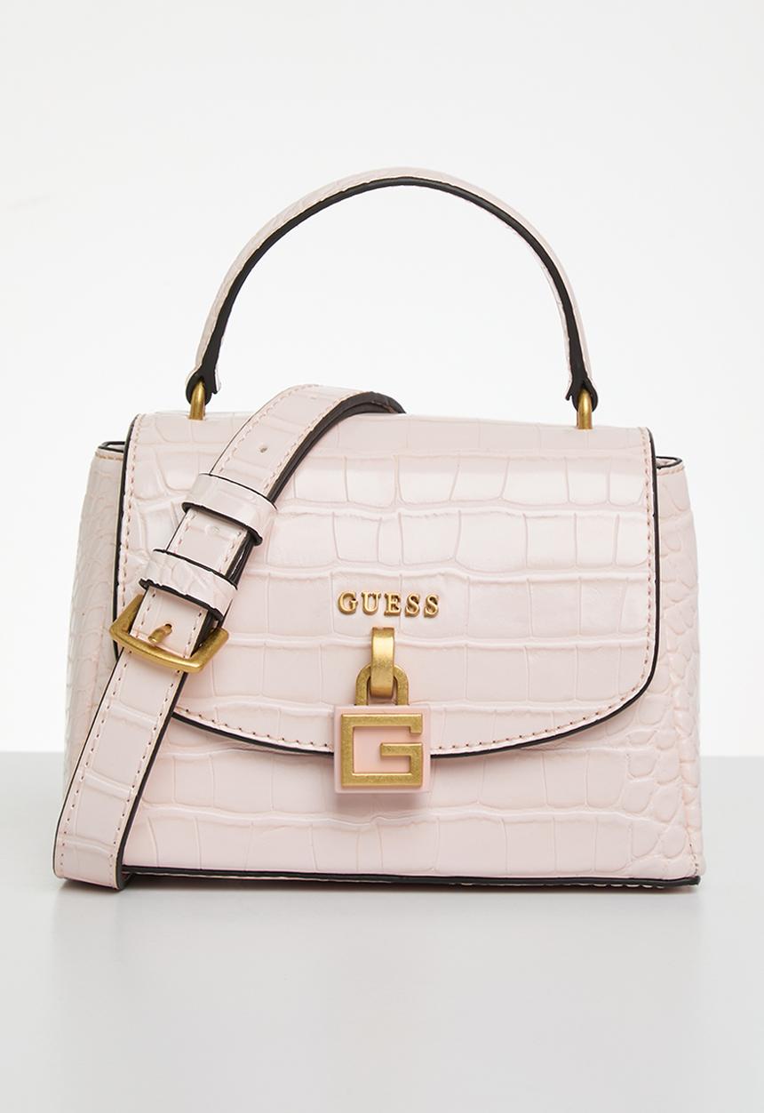 GUESS - Montreal mini crossbody flap - pale rose