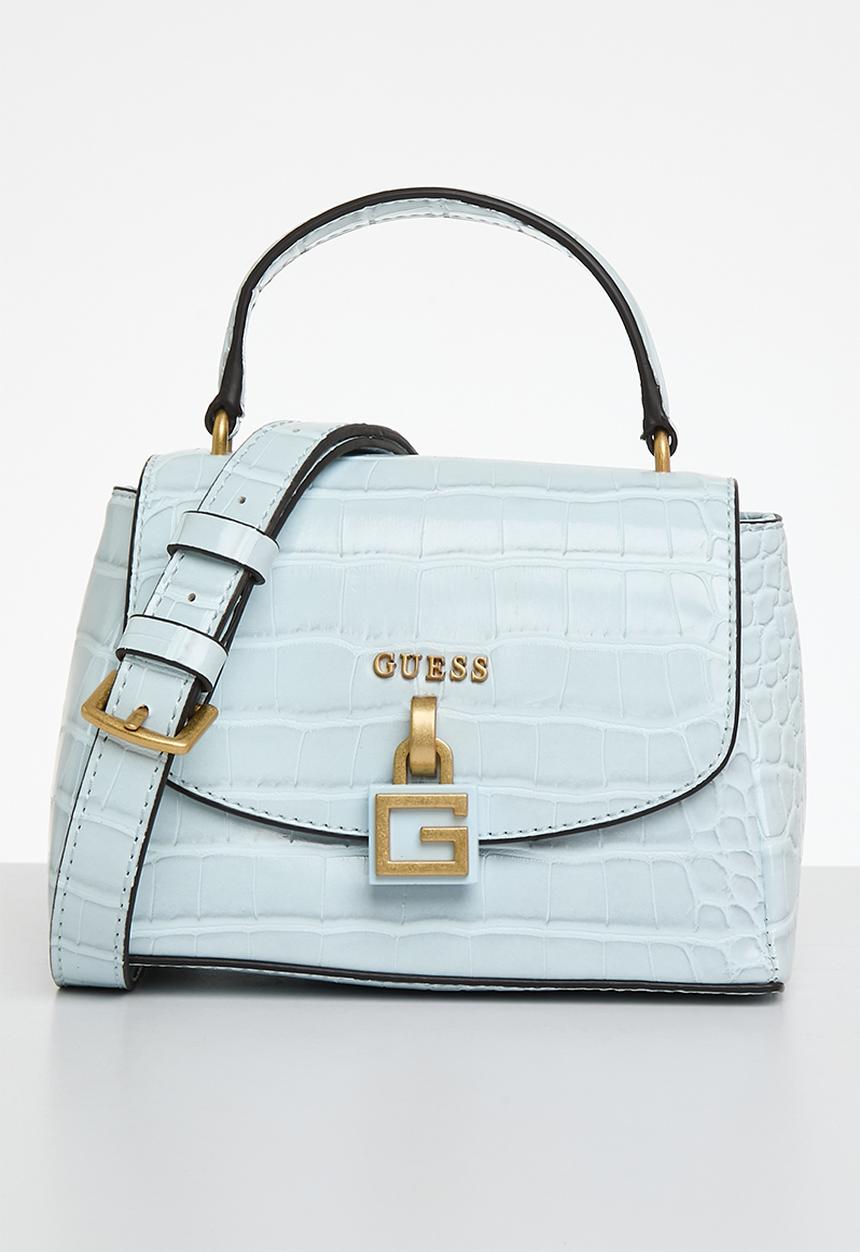 GUESS - Montreal mini crossbody flap - ice blue
