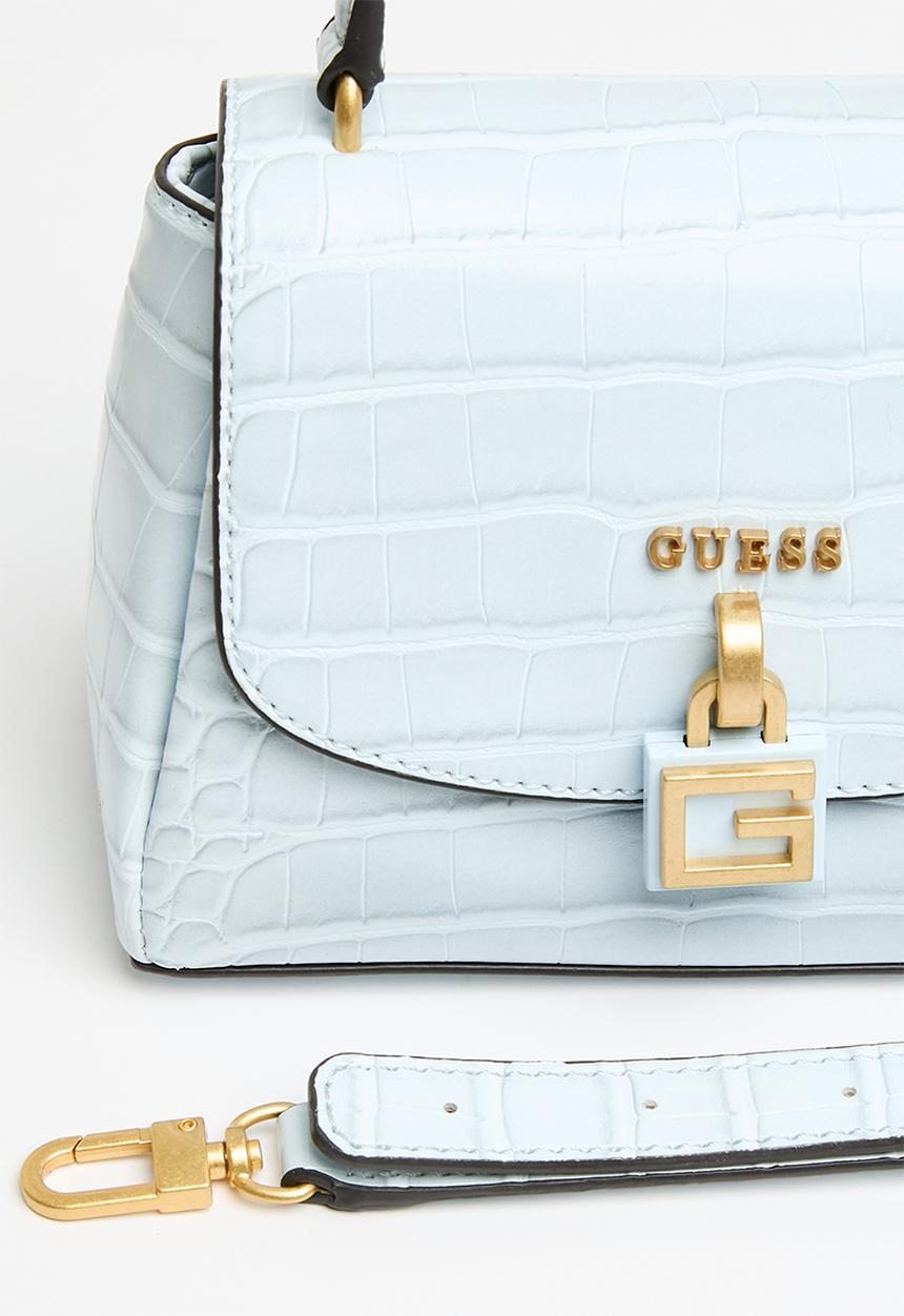 GUESS - Montreal mini crossbody flap - ice blue