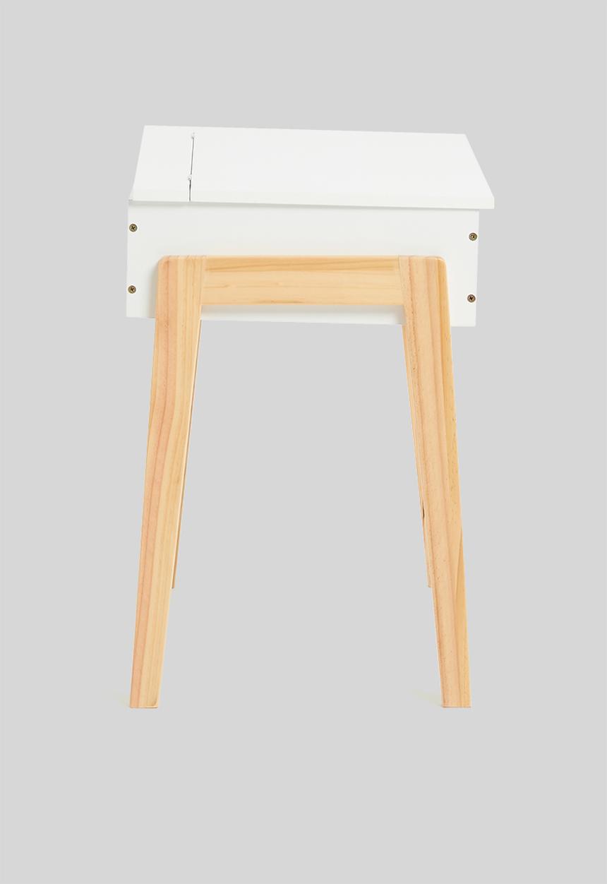 Sixth Floor - Naga table & chair - white