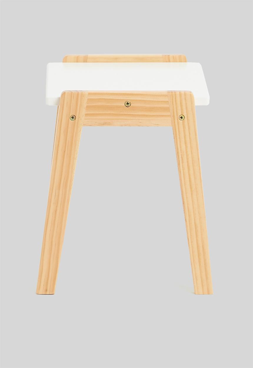 Sixth Floor - Naga table & chair - white