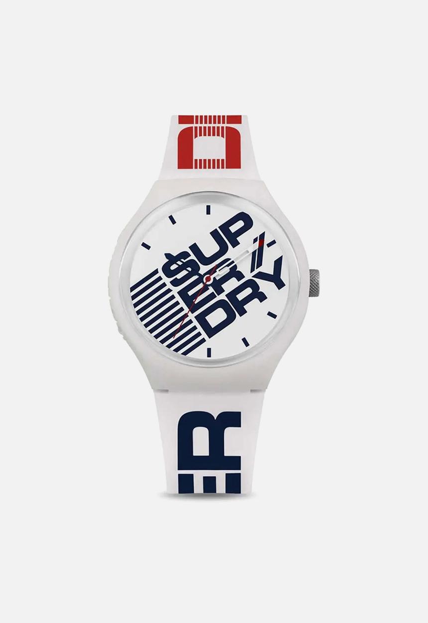 Superdry. - Urban xl street - white silicone