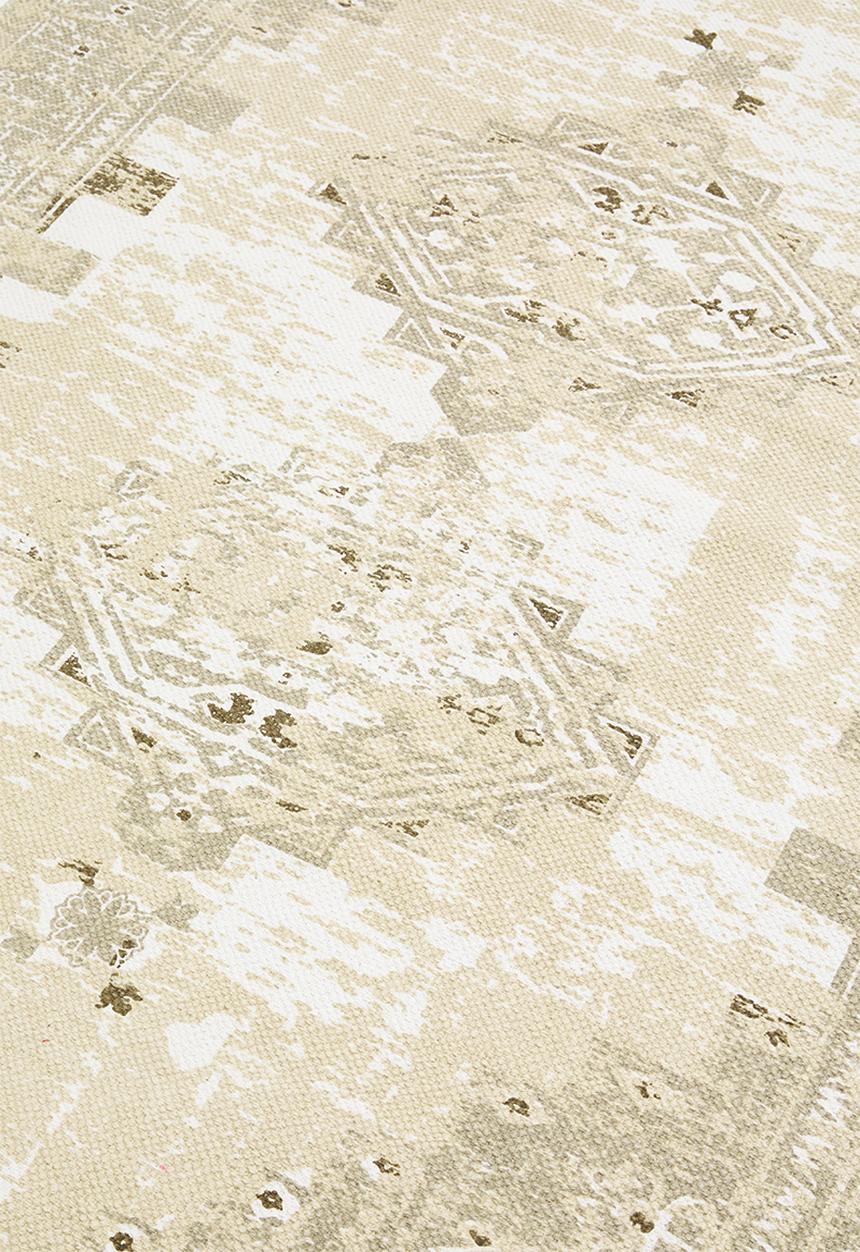 Sixth Floor - Antique printed rug - light grey