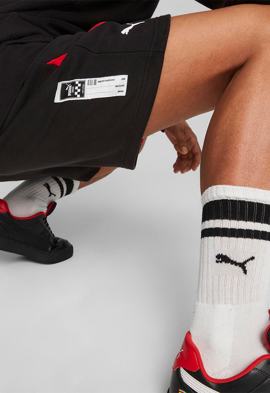 PUMA - Ferrari race statement shorts - black