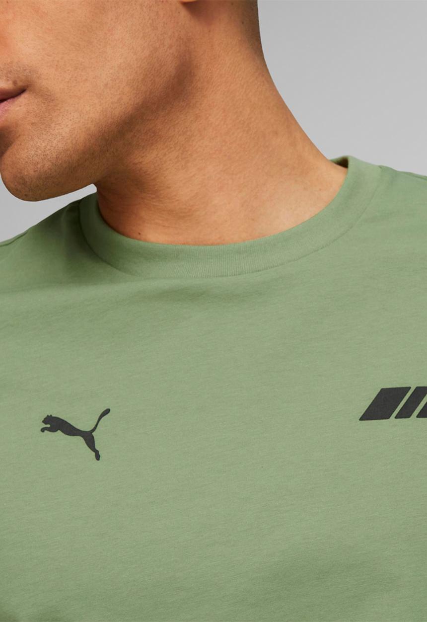 PUMA - Amg logo tee - green