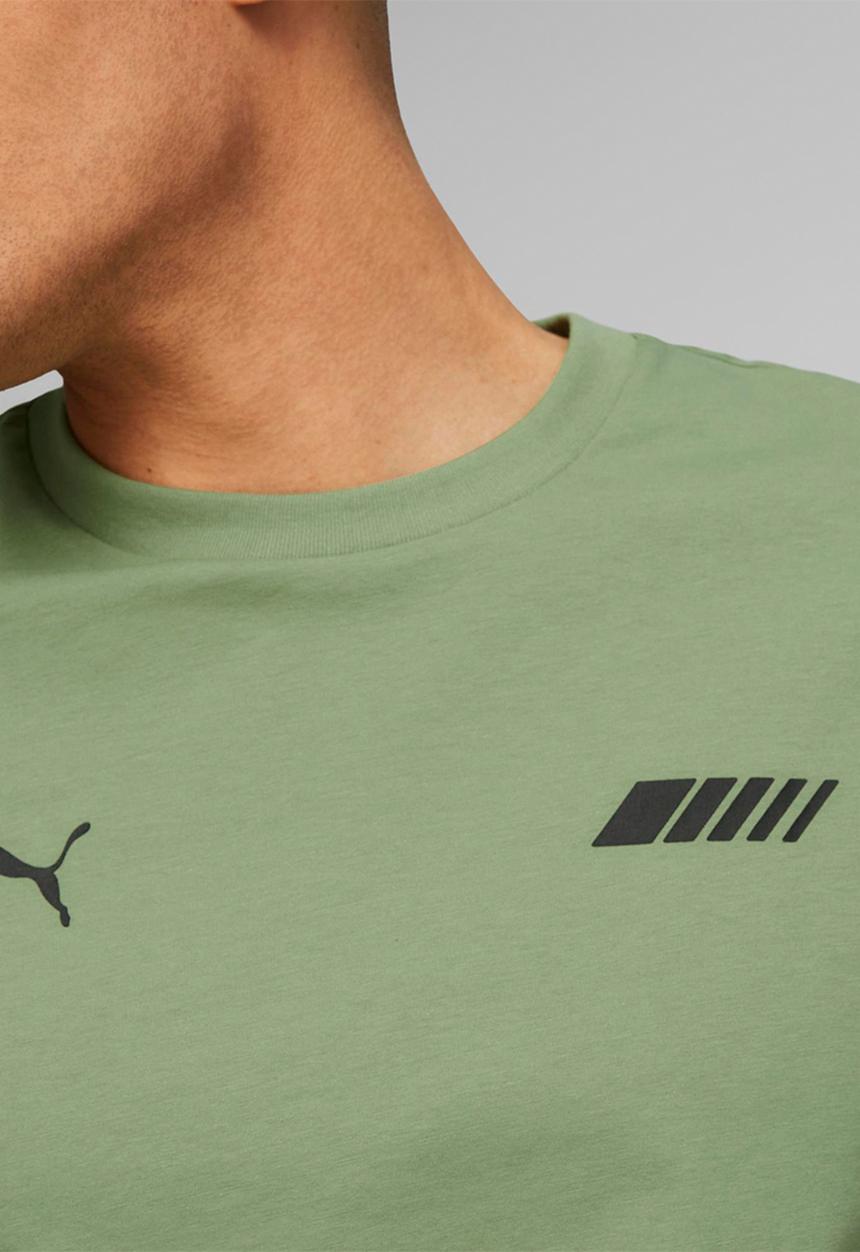 PUMA - Amg logo tee - green