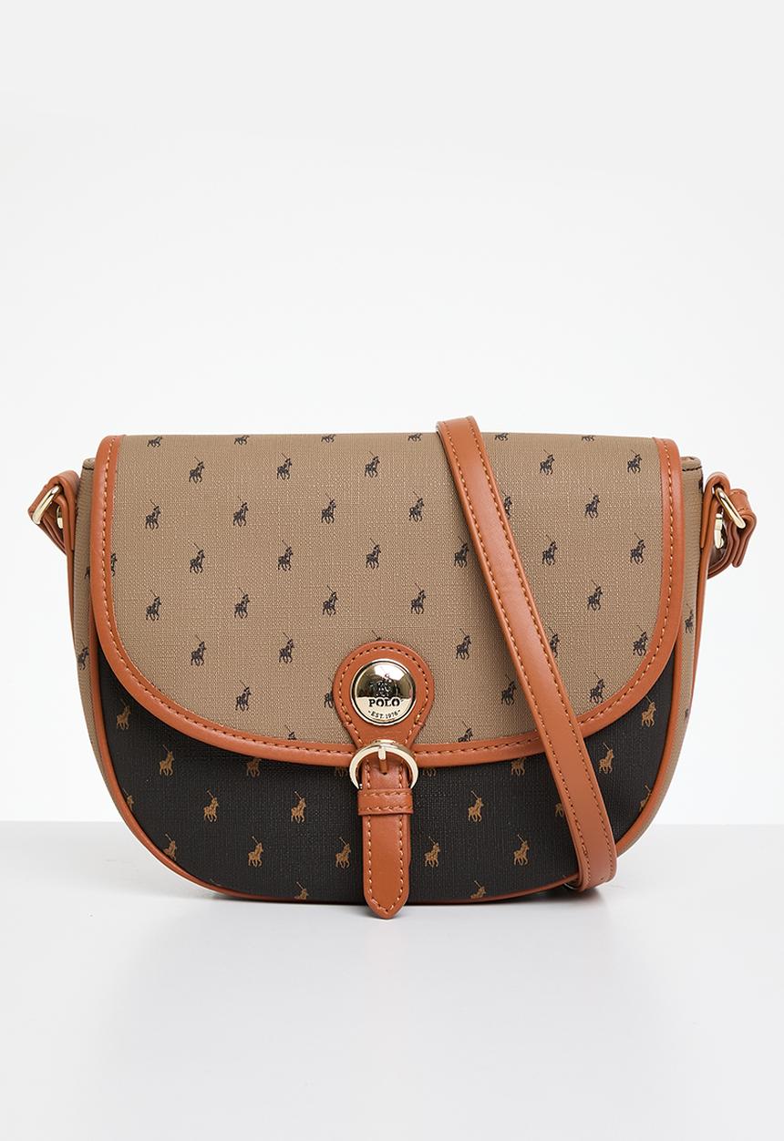 POLO - Saddle crossbody - brown