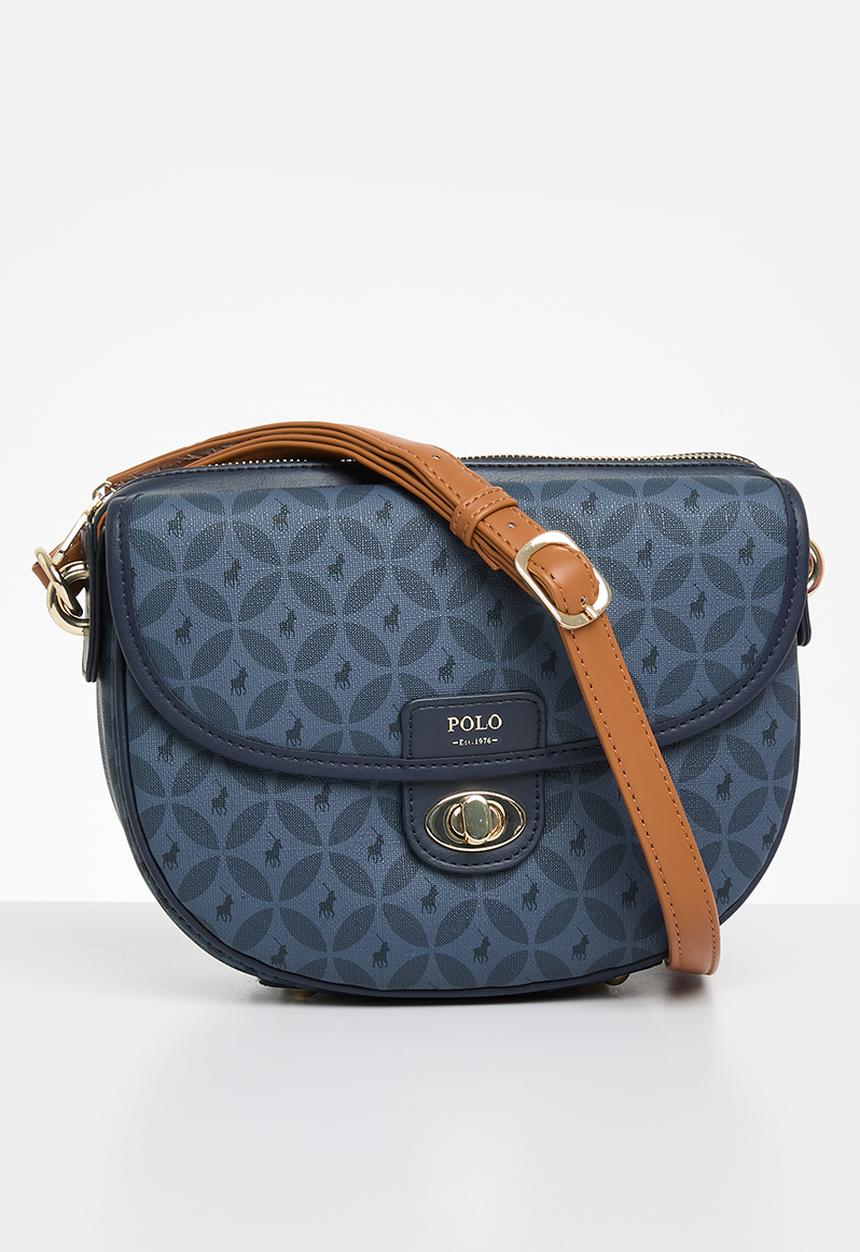POLO - Saddle crossbody - navy