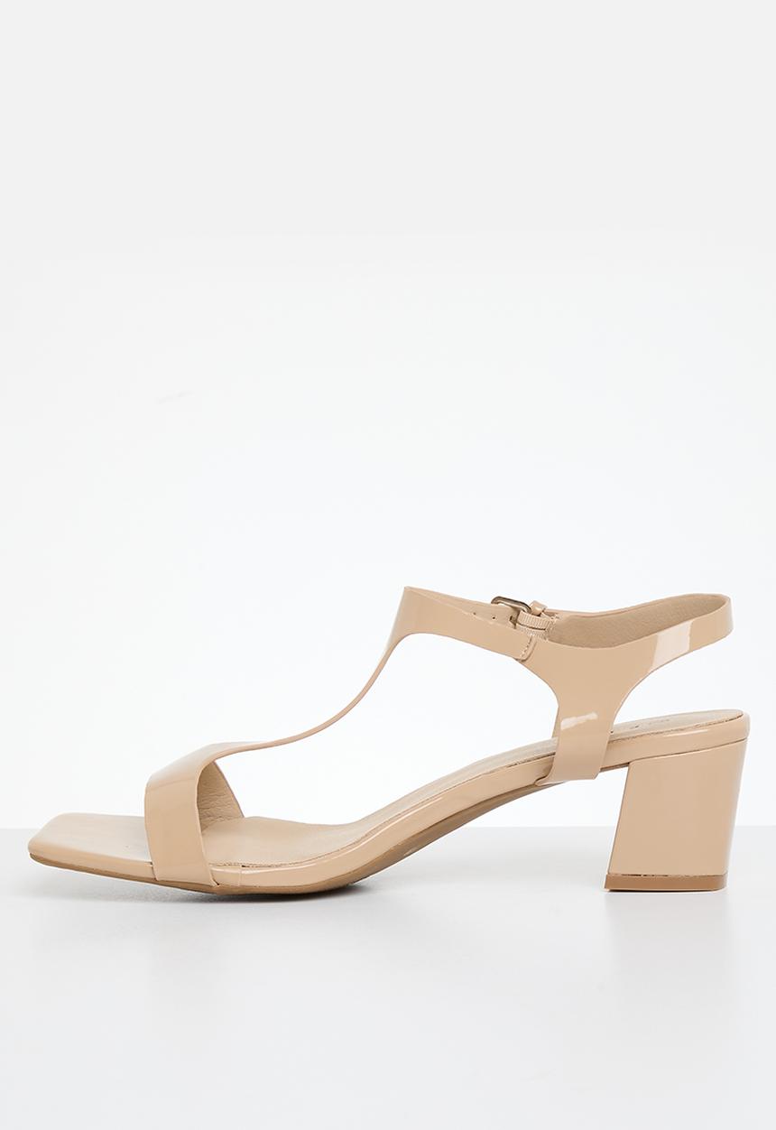 edit - Katya block heel - beige 
