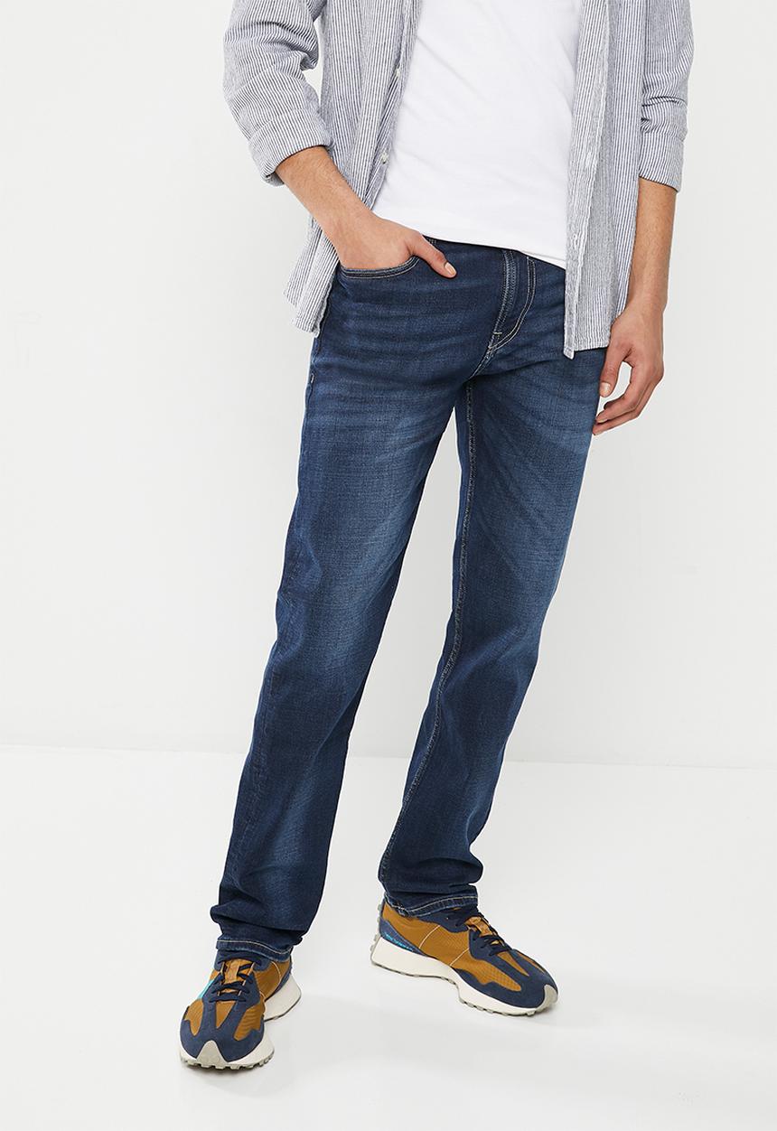 GUESS - Mns satisfy dark wash skinny - blue