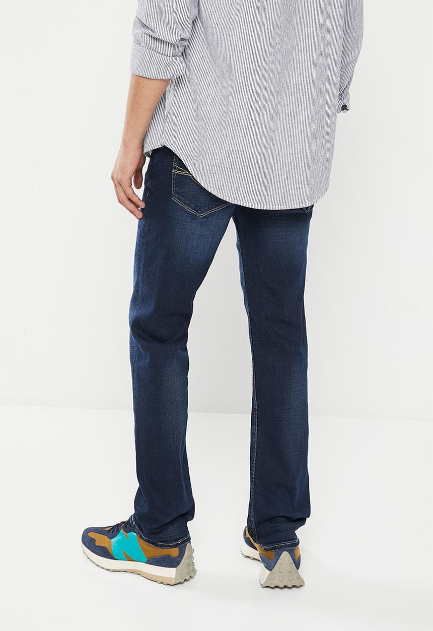 GUESS - Mns satisfy dark wash skinny - blue