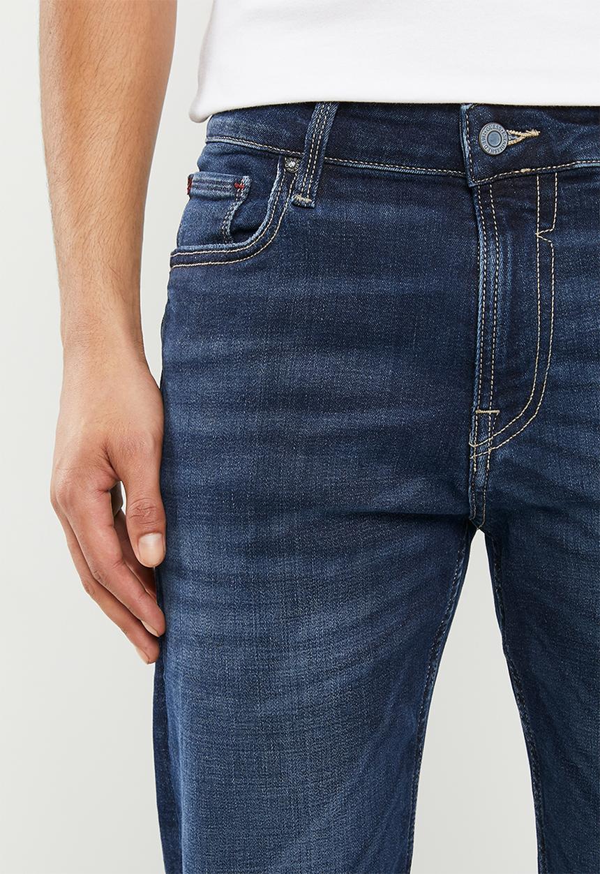 GUESS - Mns satisfy dark wash skinny - blue