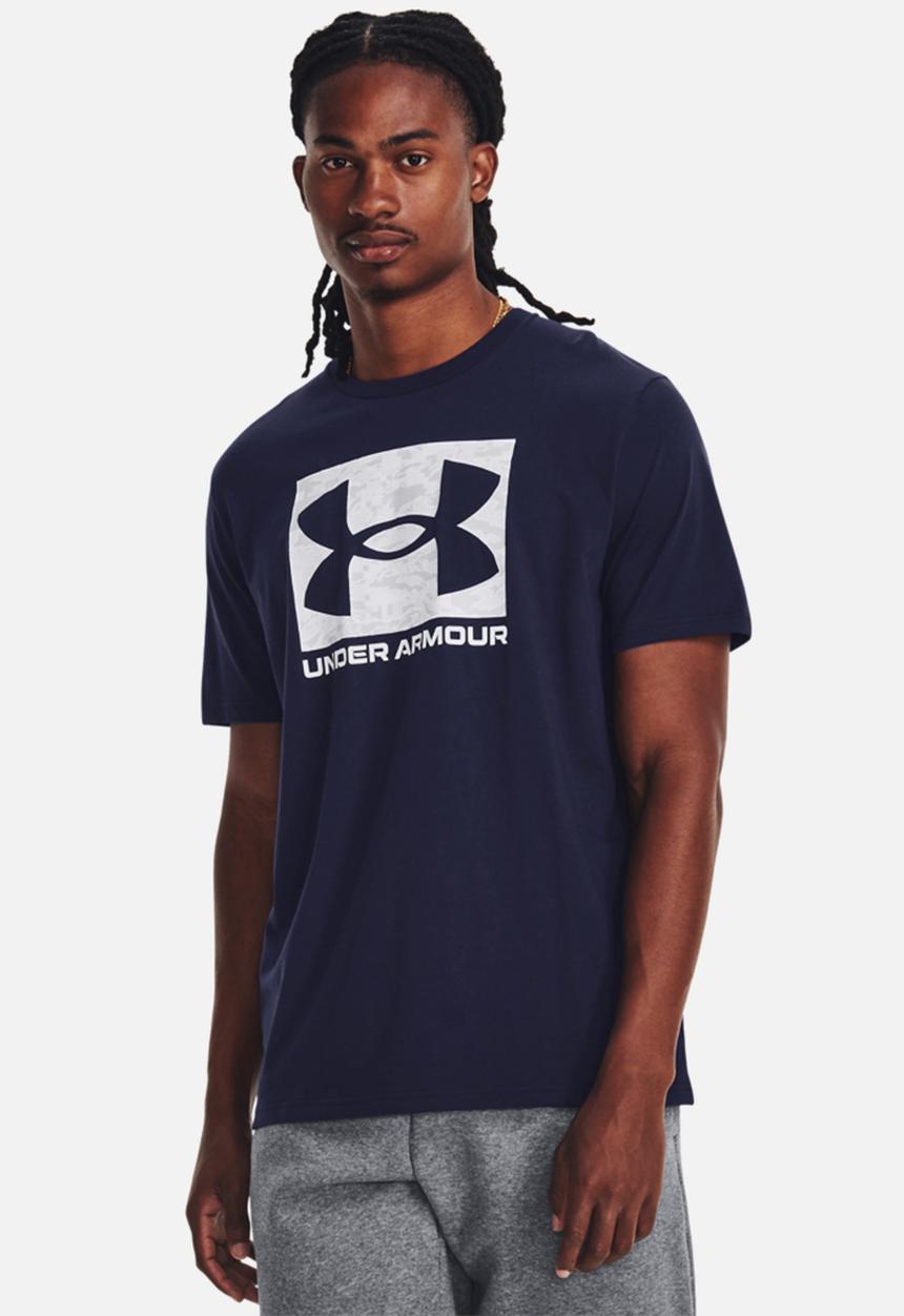 Under Armour - Ua abc camo boxed logo short sleeve - navy