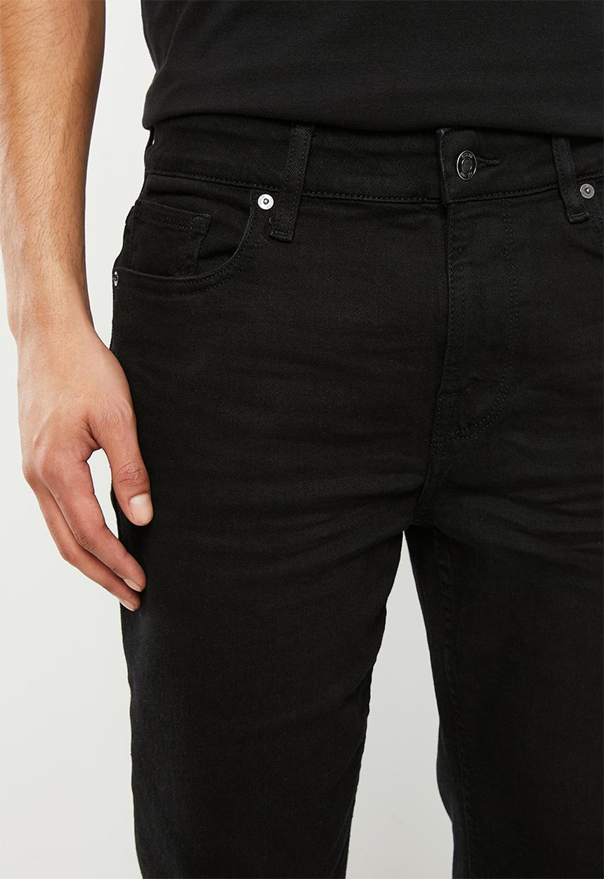 GUESS - Mns slim straight eco - black